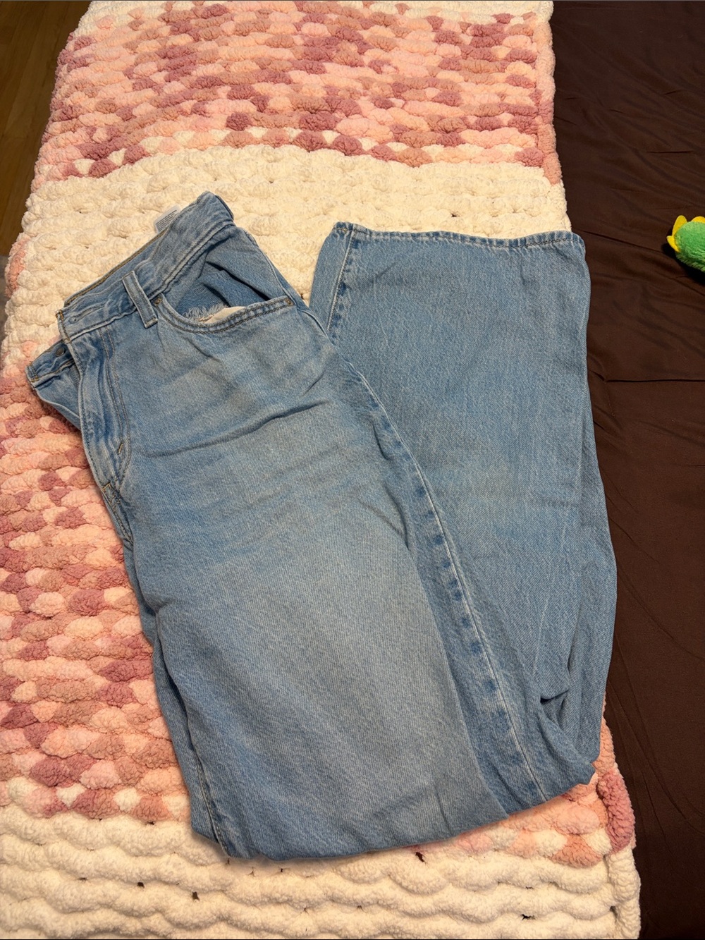 Levi's Light Blue Cinch Baggy Jeans - Relaxed Fit